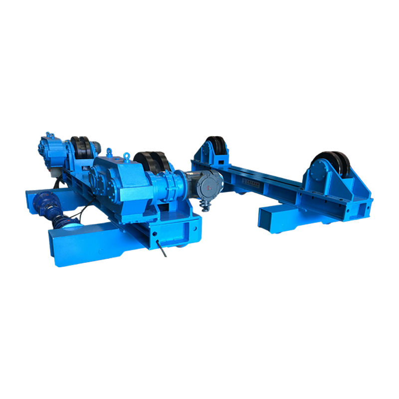 Регулируемый сварочный ротатор 40T с ручным орбитальным движением и дополнительными роликами канавок