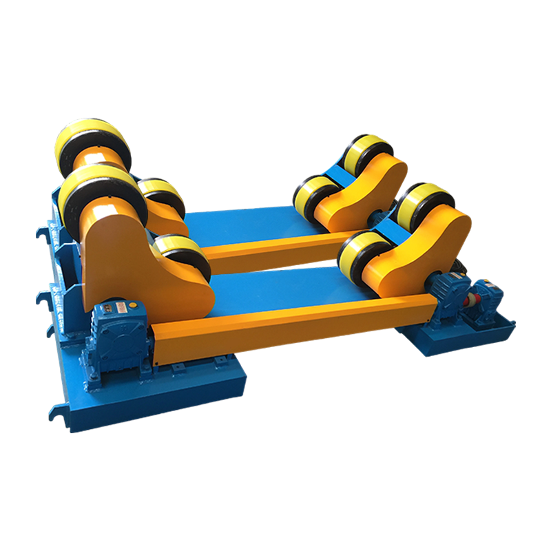 Самоустанавливающийся сварочный роторный станок 10 т с ручным перемещением рельсов и расширенной конструкцией