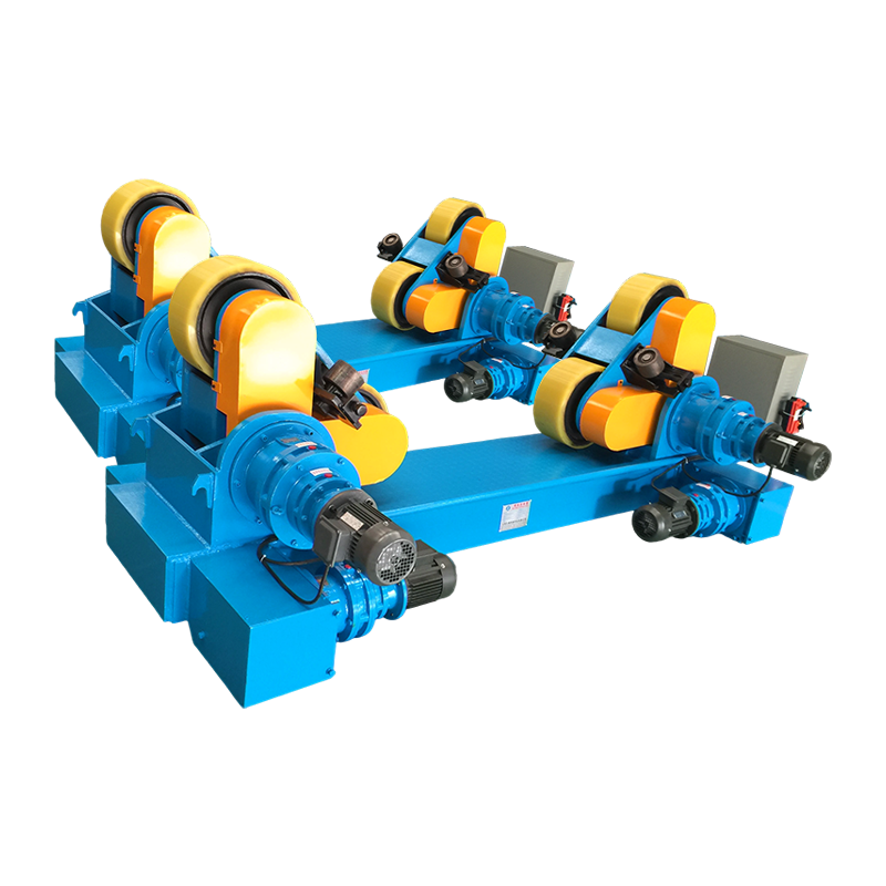 Самоустанавливающийся сварочный роторный станок 40T с электрическим движением рельсов и функцией предотвращения дрейфа